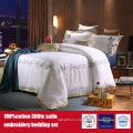 100%Cotton 300TC Embroidery Hotel Bedding Set Hotel Linen